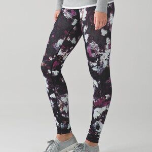 Lululemon Wunder Under Pant Legging Size 4 High Rise Kara Blossom